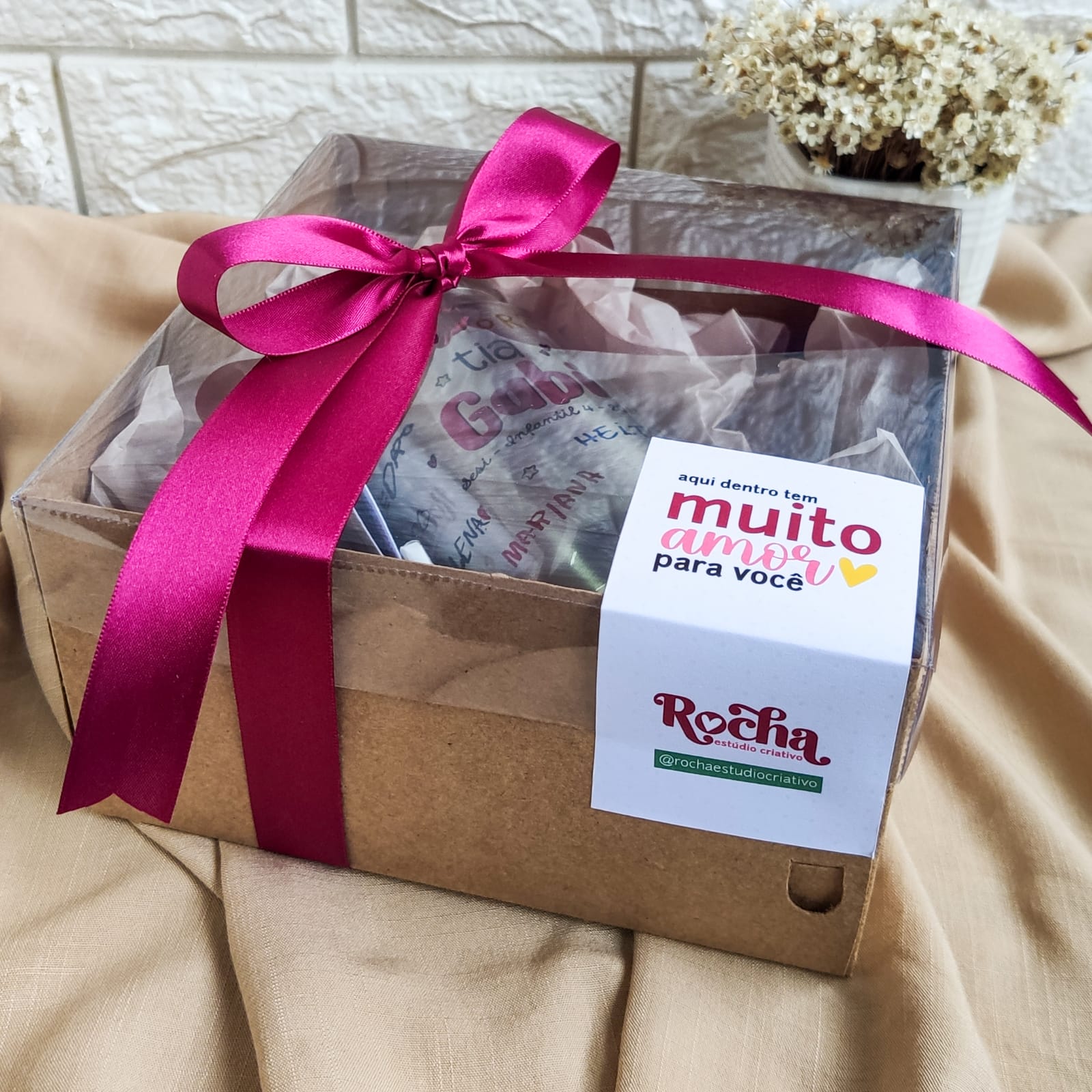 Box para Presente - tamanho M