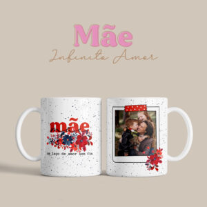 Caneca Laço de Amor Vermelha