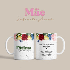 Caneca Amor que ultrapassa gerações