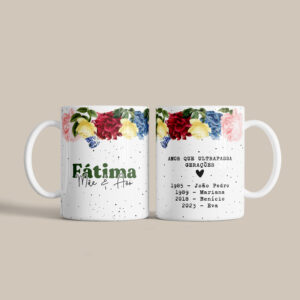 Caneca Amor que ultrapassa gerações