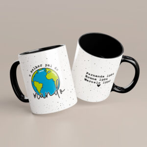 Caneca "O melhor Pai do Mundo"